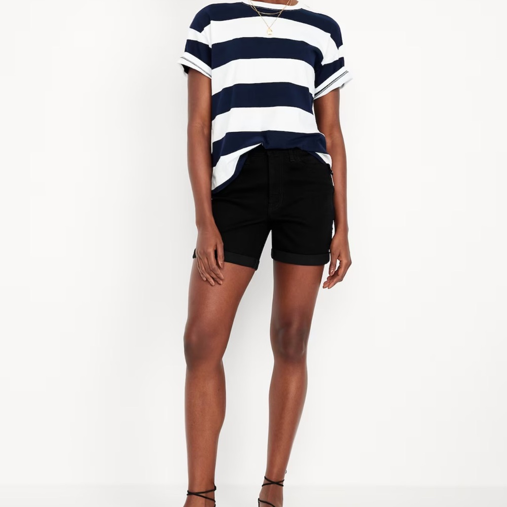Old Navy Black High-Rise Jeans